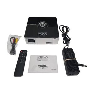 AAXA M6 Pico LED FULL HD HDMI Projector 1200 Small Portable + Remote + Charger